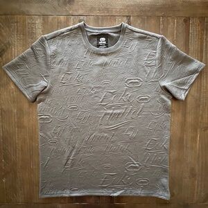 Ecko Unlimited Embossed Short Sleeve Tee - Gray